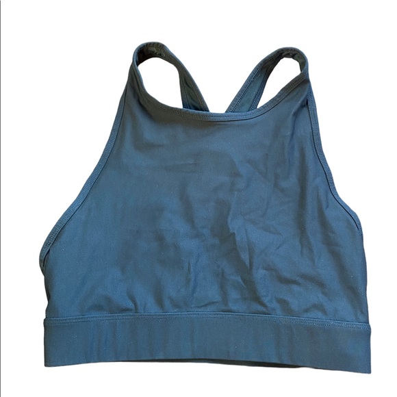 Fabletics Other - Fabletics Black Halter Crossback Sports Bra Size Medium